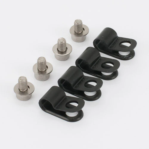 Hose & Cable P-Clips (4 Pack)